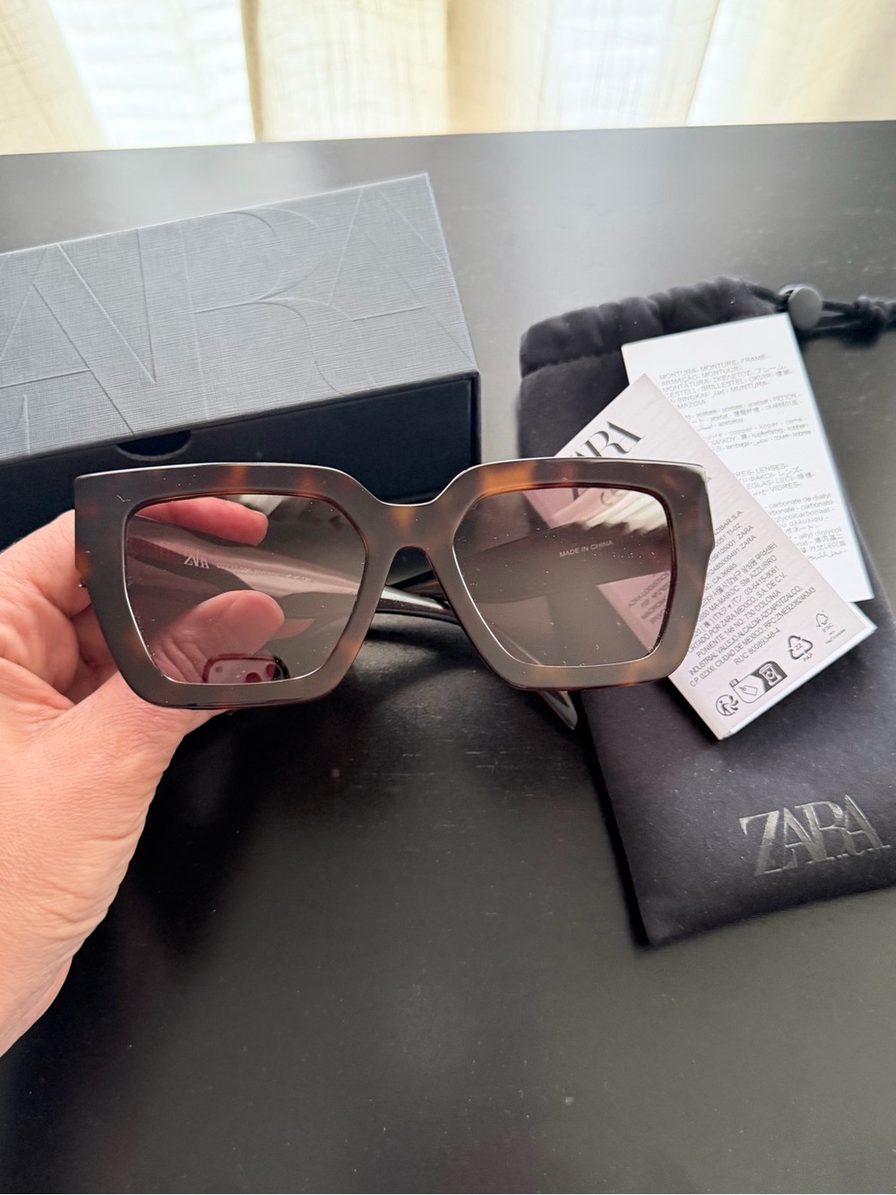 ZARA | Squared Sunglasses | NWT - Picture 6 of 10